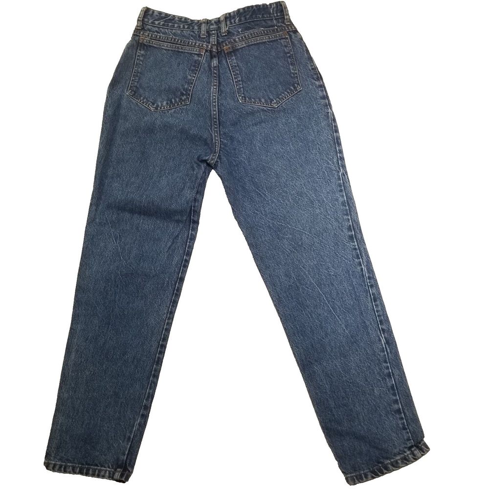 Vintage 90’s Made In USA High Waisted  Bongo Denim Pants Size 13  28x27